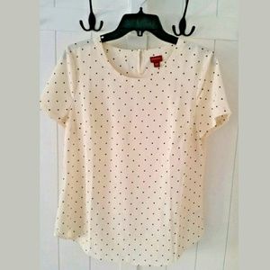 Mossimo Polka Dot Blouse